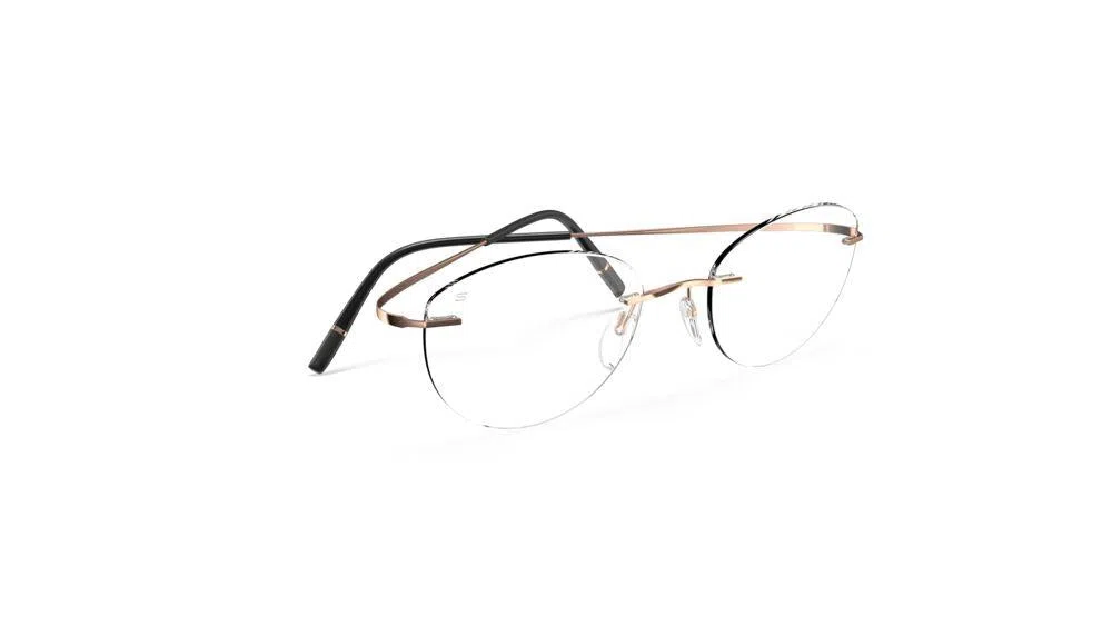 Silhouette Titan Minimal Art Stellar Demo Rimless 5599 Eyeglasses - view 158